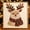 Z33 A6, variant on DIY Christmas Pearl Diamond Painting Art Kit, Raised 3D Sparkling Pearl Art Set to Upgrade Dull Home Wall Decor