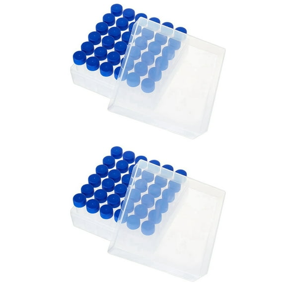 36Pcs 5Ml Tubes Plastic Vials with Screw Caps for Lab Supplies