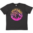 thumbnail image 3 of Inktastic Gatlinburg, Tennessee- Mountains in Sunrise Colors Youth T-Shirt, 3 of 5