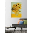 thumbnail image 5 of Sunflowers by Vincent van Gogh Wall Poster with Push Pins, 22.375" x 34", 5 of 6