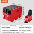 thumbnail image 6 of VEVOR Portable Diesel  Gasoline Tank 48 Gal Fuel Tank with 12V Transfer Pump, 6 of 10