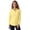 Banana Cream, variant on Women's Plus Size Stretch Cotton Poplin Button Down Shirt