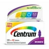Centrum Women Tablet BONUS, 160 ct 33% Multivitamin / Multimineral Supplement, Vitamin D3