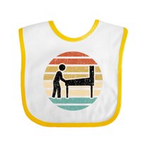 Inktastic Pinball Retro Arcade Game Boys or Girls Baby Bib