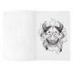 thumbnail image 1 of Professional Hannya Pattern Tattoo Book Body Tattoo Practice Template Book Accessory, 1 of 5