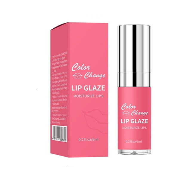 Illumine les Ridules des Lèvres et les Lèvres Gercées avec un Vernis à Lèvres Gelée Changeant de Couleur