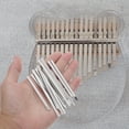 thumbnail image 2 of 1 Ensemble de Touches Kalimba 17 Notes Touches de Piano Pièces d'Instruments de Musique Accessoires, 2 of 8