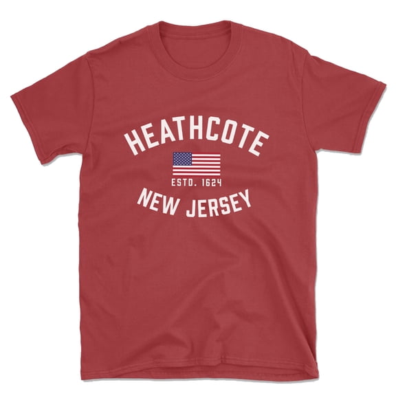 Heathcote New Jersey Patriot Men's Cotton T-Shirt
