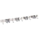 thumbnail image 1 of Pastilla De Trapeador De Acero Inoxidable 304 Montada En La Pared, Soporte De Escobas Resistentes Al Desgaste, 4 Estanterías 5 Ganchos Para Baño De Baño De Baño Baño De Cocina, 1 of 7