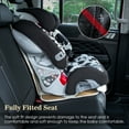 thumbnail image 2 of Siivton Car Seat Protector and Cover – Thick Padding to Prevent Indentations, Non-Slip, Waterproof, with 2 Storage Pockets for Child Seat (1 Pack), 2 of 8