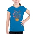 thumbnail image 2 of Floral Bouquet Vintage Art Youth's T-shirt, 2 of 3