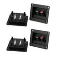 thumbnail image 1 of 4Pcs Speaker BoX Push Spring Type Binding Post Terminal Connector, 1 of 2