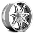 thumbnail image 3 of Mayhem 8060-8956C18 5-114.3- 5-127 PCD Missile Chrome Wheel, 3 of 3
