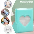 thumbnail image 2 of Kpop Photocard Holder Book - Mini Photo Album with Mirror-like Cover - Photocard Binder for Small Photos - 32 Pockets - Pink, 2 of 7