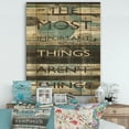 thumbnail image 2 of Designart 'Blue Zephyr Quote II' Cottage Inspirational Print on Natural Pine Wood, 2 of 3