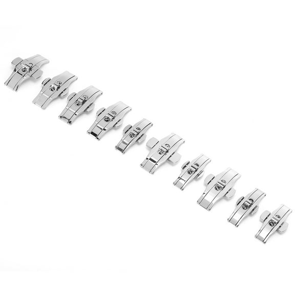 Watch Clasp Buckle, Silver Watch Clasp Watch Accessory For Watch Lovers For Watch Repairing