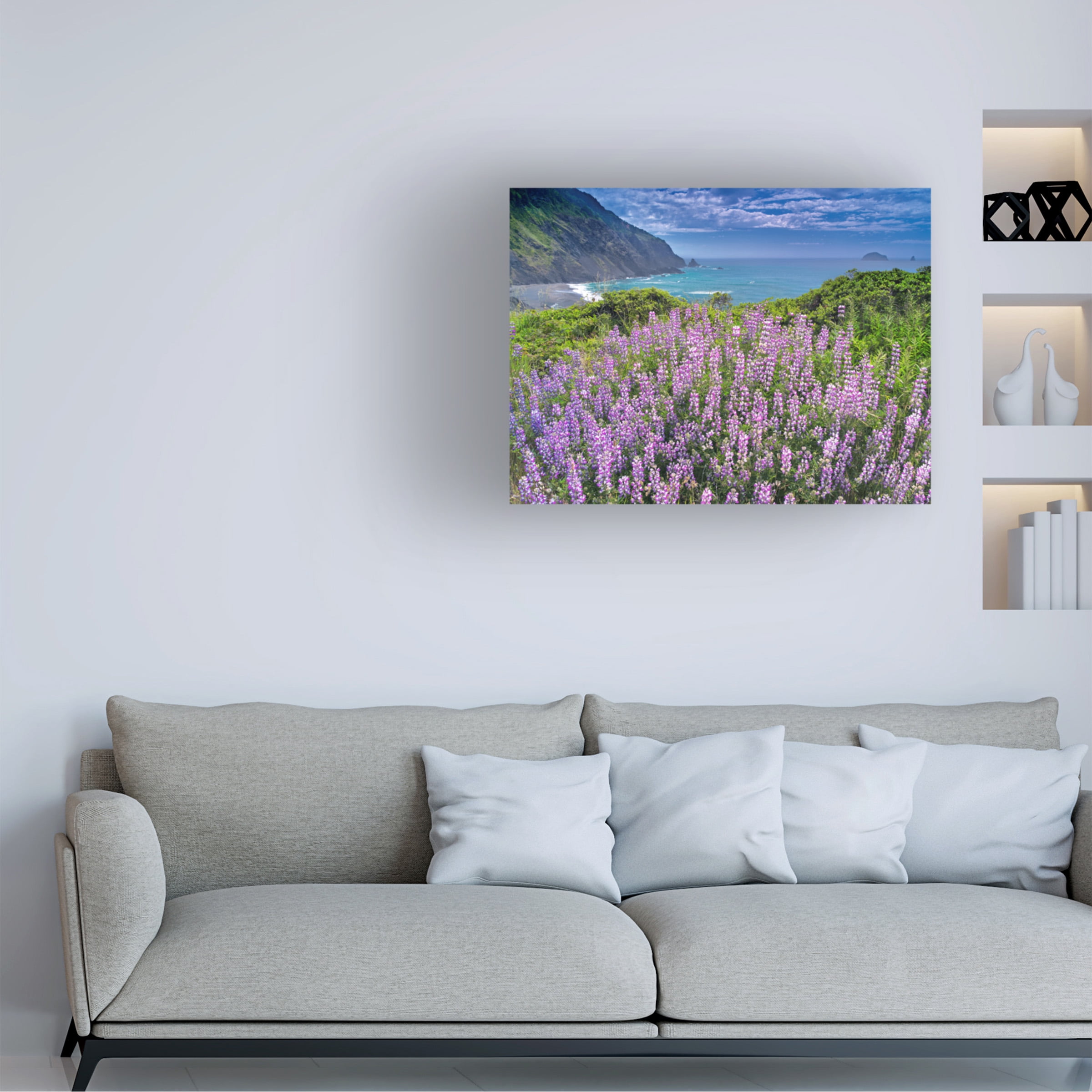 Dennis Frates 'Sea Grass 5' Canvas Art
