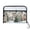 Cozy Winter Town with Snow, variant on Accordion File Organizer with Zip Closure 13 Pockets Expanding File Folder Letter A4 Paper Document Organizer for Home Office Beautiful Christmas Night Scene