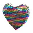 thumbnail image 1 of Heart Coin Pouch Creative Portable Sequin Coin Purse Heart Change Purse for Girl, 1 of 10