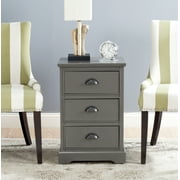 Safavieh Griffin Traditional Rustic 3 Drawer Side Table