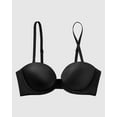 thumbnail image 2 of Strapless Push Up Bra in Tuxedo Black, 2 of 2
