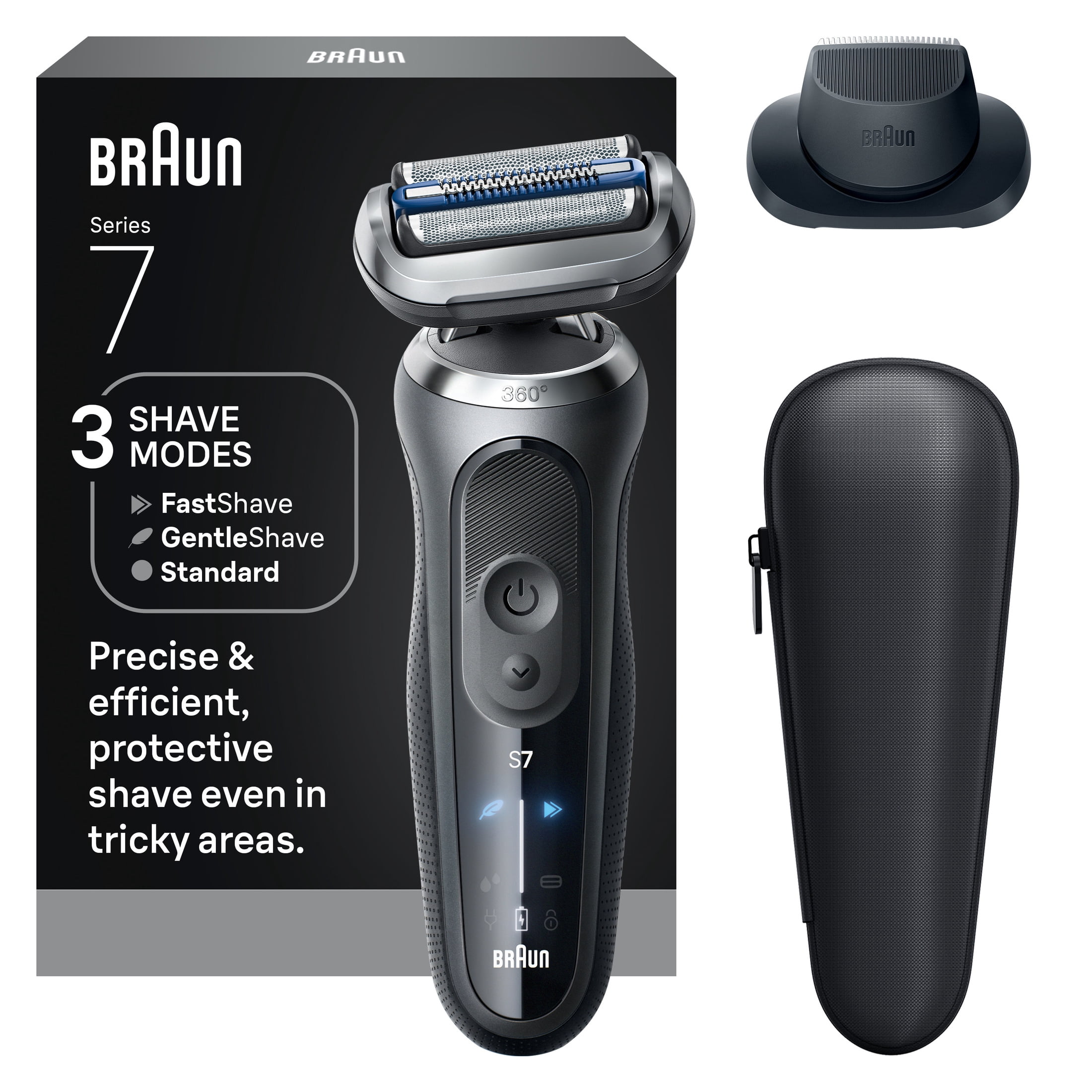 【MOMO-TAKE 】BRAUNSeries6 61-B7200cc Free Shipping! Braun Series 6 6120s Electric Shaver with Precision