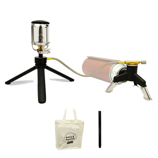 Lámpara de carpa Mini linterna portátil brillante para acampar, luz de Gas para pesca al aire libre, lámpara para tienda de pícnic, lámpara de cristal colgante para jardín y hogar con trípode Abanopi Lámpara de carpa