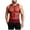 Red, variant on Nwiuh Men Casual Tank Tops Mesh Shirt See Through Sleeveless Shirts Muscle Fishnet Fitted Tee Clubwear Summer Red M