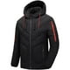 thumbnail image 2 of Chaqueta de algodón con cremallera y bolsillos laterales con costuras gruesas informales con costuras de invierno para hombre Pompotops  oipoqjl20582, 2 of 7