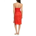 thumbnail image 2 of STAUD womens  Romina Dress, 00, Red, 2 of 3