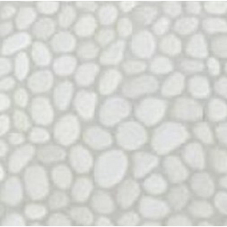 12 in. x 12 in. White Honed Sliced Pebble Floor and Wall Tile (5.0 sq. ft. / case) 12 in. x 12 in. White Honed Sliced Pebble Floor and Wall Tile (5.0 sq. ft. / case)