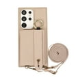 thumbnail image 5 of Decase Crossbody Wallet Case for Samsung Galaxy S23 Ultra, with Strap Adjustable Lanyard PU Leather Card Slot Purse Cover Protective Phone Case for Samsung Galaxy S23 Ultra 6.8 inch,Khaki, 5 of 9