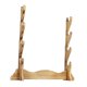 thumbnail image 3 of Soporte de madera para espada medieval, soporte de pared para espada samurái, soporte de exhibición para katanas 4 niveles, 3 of 9