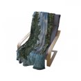 thumbnail image 4 of Detroit Soft Flannel Fleece Blanket, Detroit Sightseeing on a Summer Afternoon Modern Architecture River and Boat, Cozy Plush for Indoor and Outdoor Use, 50" x 70", Green Blue Aqua, by Ambesonne, 4 of 6