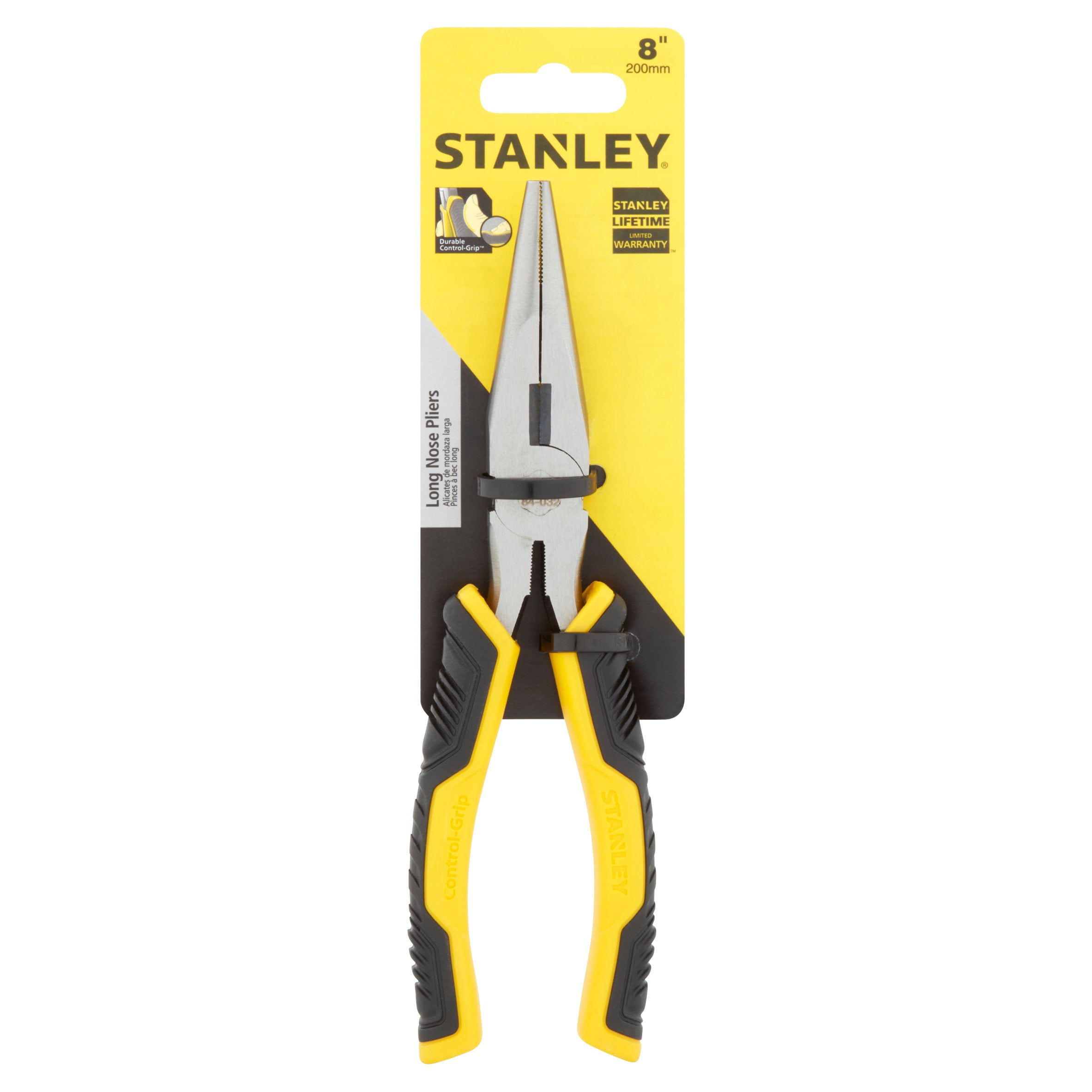 Stanley 84032 8" Long Nose Pliers