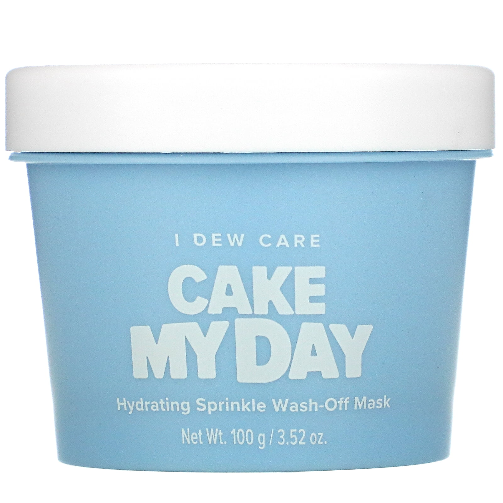 Cake My Day, Hydrating Sprinkle Wash-Off Beauty Mask, 3.52 oz (100 g), I Dew Care