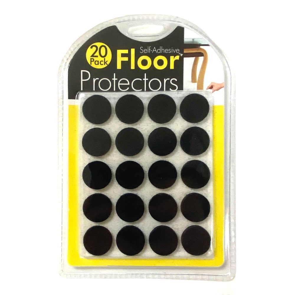 200 Felt Pads Self Adhesive Black Sticky Furniture Floor Chair