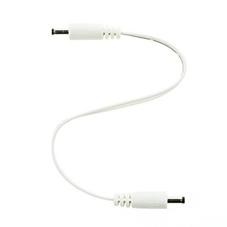 Under Cabinet Interconnect EShine Interconnect Cable for LED Under Cabinet Lighting with Wire Clips for Comfortable Installation (6 inch, White) ()