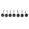 thumbnail image 2 of Car Tire Keychain, 7 Colors Cool Looking Automotive Tire Keyring Soft Rubber PVC  for Travelling, 2 of 8