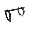 thumbnail image 2 of Sonducket Correa para manta, transportador de cuero ajustable para exteriores, patio, parque, viaje, Camping, alfombra, correas, accesorios para Uniforme atlético Negro, 2 of 6
