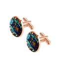 thumbnail image 2 of Owl Stylish Stainless Steel Shirt Cufflinks Set for Men - Formal Attire Must-Have, 2 of 6