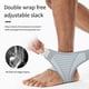 thumbnail image 3 of Tobillera de 2 Piezas, Tobillera de CompresióN Ajustable para Hombres y Mujeres, ProteccióN Deportiva, Estabiliza los Ligamentos Negro, 3 of 5