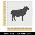 thumbnail image 2 of Solid Sheep Farm Animal DIY Cookie Wall Craft Stencil - 9.0 Inch, 2 of 5