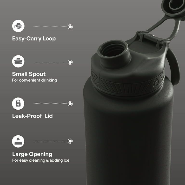 ずっと真夜中でいいのに。 STAINLESS BOTTLE STAINLESS STEEL BOTTLE 500 ML - Black | ZARA United States