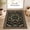 Black / Multi, variant on Washable 7x9 Area Rug Dusty Blue Modern Boho Carpet for Living Room, Bedroom, Dining Room, Kids Room, Ultra Soft Stain Resistant Colorful Decor