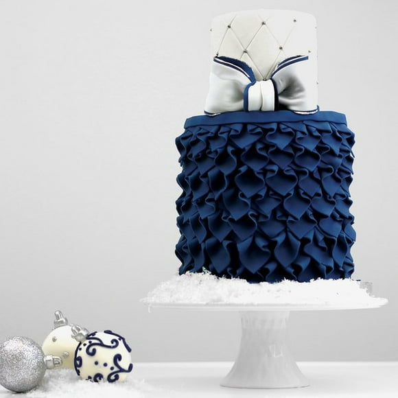 Satin Ice 2 lb. Navy Vanilla Rolled Fondant Icing