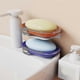 thumbnail image 2 of Soap Holder Box With Water Collector Light Luxury Style Dual-layer Soap Dish For Bathroom Kitchen New-c 26s, 2 of 5