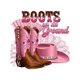 thumbnail image 2 of Summer Girl's 100% Cotton "Boots On The Ground" Alphabet Cartoon Cowboy Hat And Boots Print T-Shirt Comfortable And Casual Round NeckShort Sleeved Shirt for Suitable for Both Boys And Girls, 2 of 7