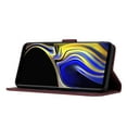 thumbnail image 5 of Suited for Samsung Galaxy Note 9 Case 2018 Released, Premium PU Leather Shockproof Cards Slots Flip Holder Wallet Cover with Hand Strap Drop Protective Case For Samsung Galaxy Note 9,Winered, 5 of 8