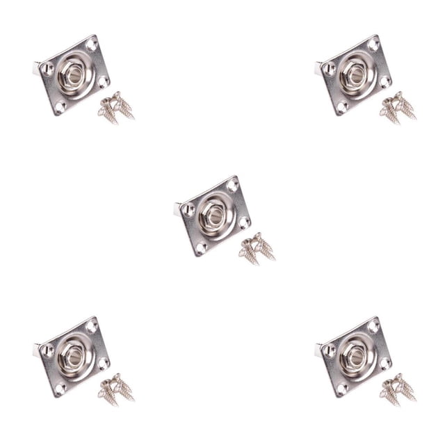 Panel de toma de Audio Sonducket para guitarra eléctrica Gibson TL 1/4 6,35mm montaje de conector cuadrado Type2 NO2